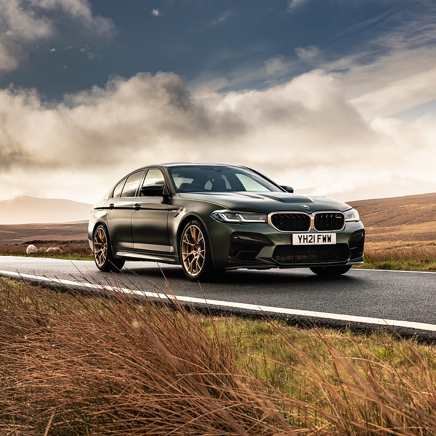 BMW M5 CS , High Performance Sedan, 2021, , Cars HD phone wallpaper