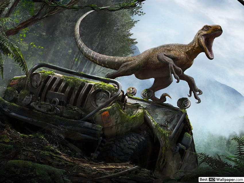 Jurassic World: Fallen Kingdom movie, Jurassic World 2 HD wallpaper