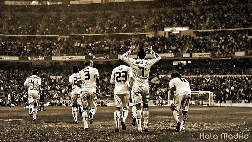 Hala Реал Мадрид Фон - Реал Мадрид за лаптоп, Реал Мадрид PC HD тапет