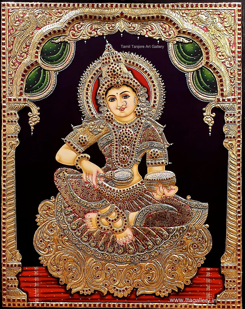 Pintura Tanjore - Tamil Tanjore Art Gallery, Thanjavur Papel de parede de celular HD