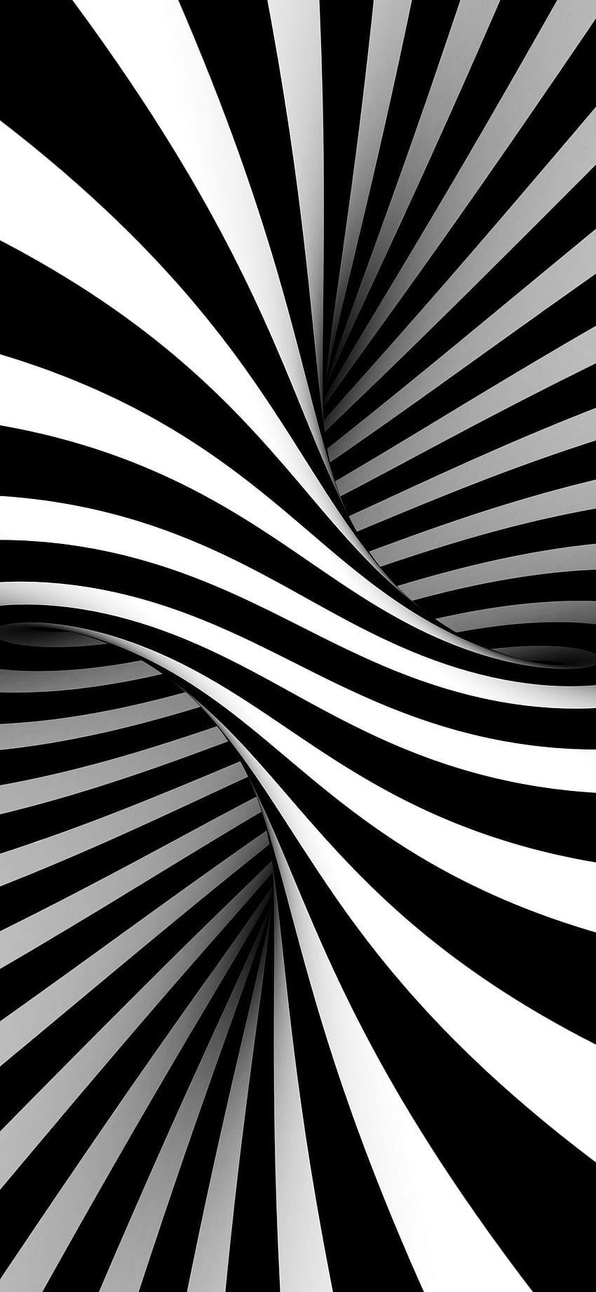 BW, Black White Stripes, Optical Illusion, Art , , , , 1c9851eb HD phone wallpaper