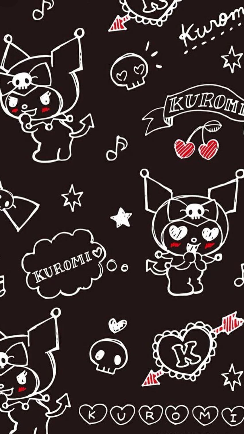 Kuromi. Sanrio , Melody hello kitty, Hello kitty cartoon HD phone wallpaper