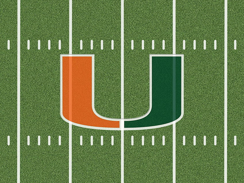 University Of Miami Hurricanes Football Miami - Miami HD wallpaper