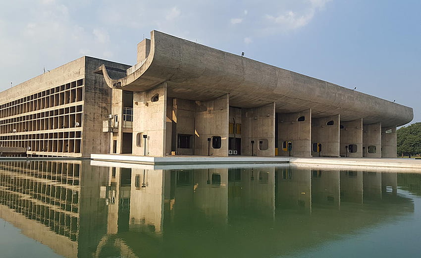 Le Corbusier'in Chandigarh'ı UNESCO Dünya Mirası statüsü kazandı. * HD duvar kağıdı