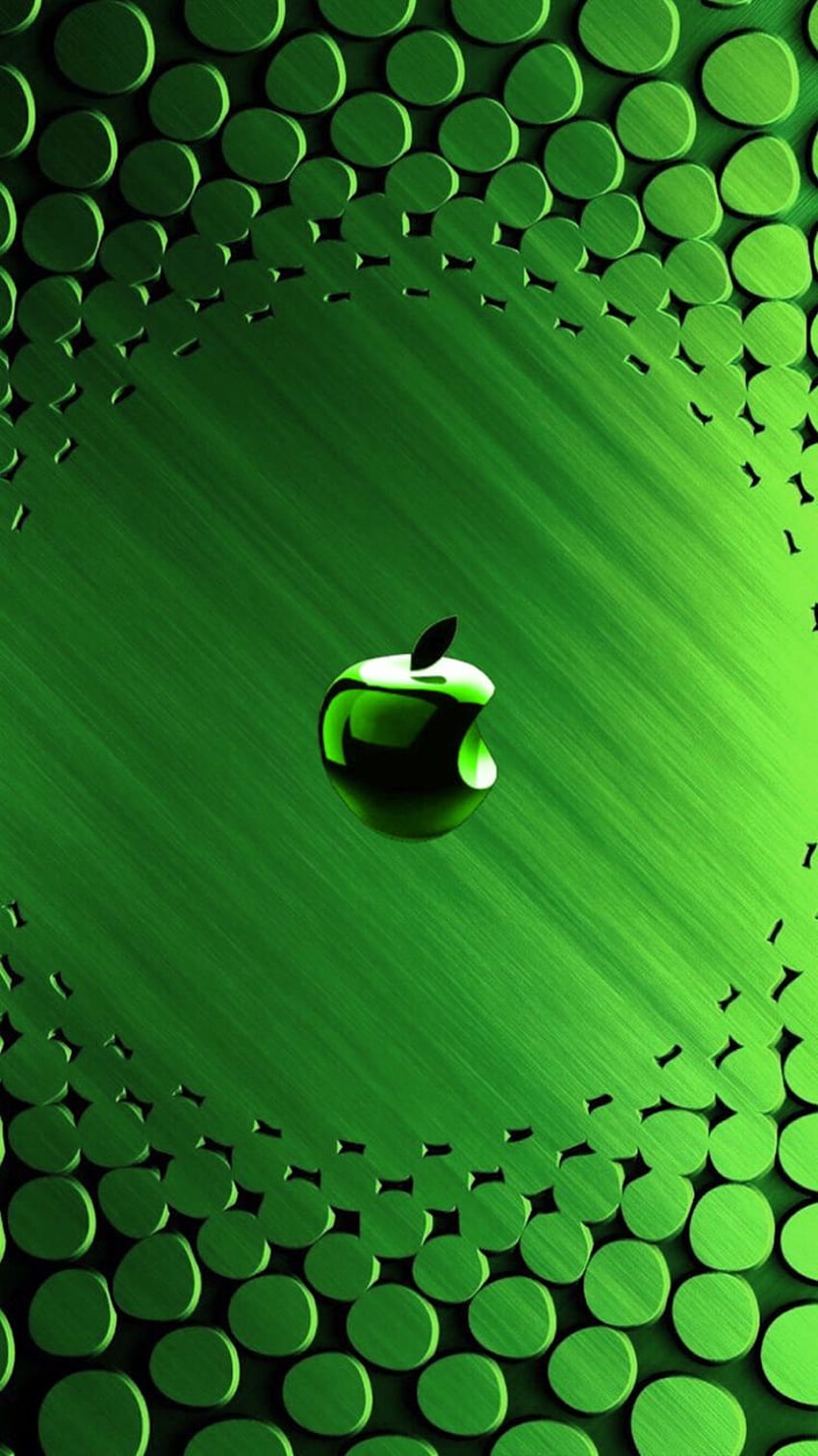 apple wallpaper green