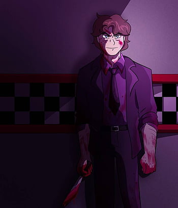 Download William Afton Anime Boy Five Nights At Freddy's Wallpaper