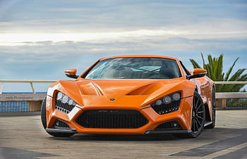 zenvo st1 orange wallpaper