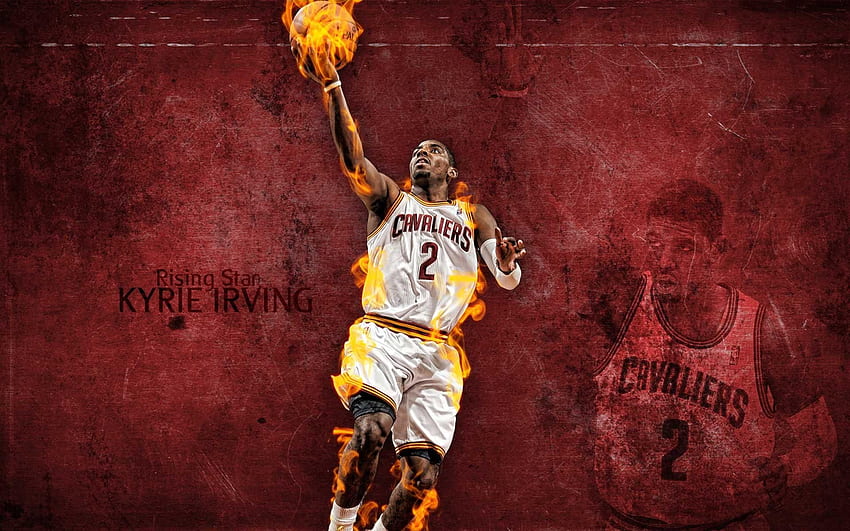 Cleveland Cavaliers Background, Kyrie Irving HD wallpaper