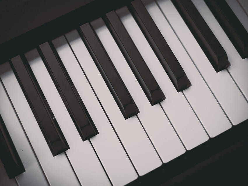 Музика, пиано, музикален инструмент, клавиши HD тапет