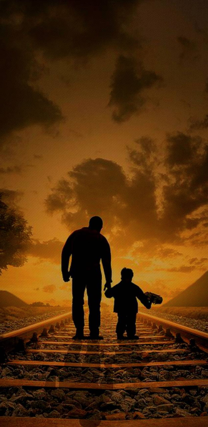 Dad love, Father and Son HD phone wallpaper