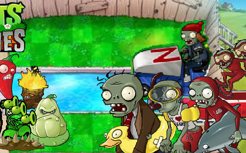 Plants vs Zombies Pool HD wallpaper | Pxfuel