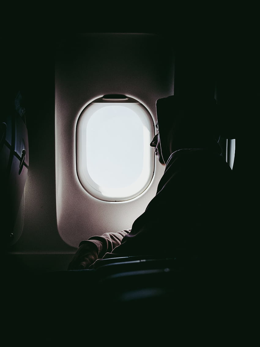 Window, Porthole, Plane, Airplane, Human, Person, Airplane Window, Plane Window HD phone wallpaper