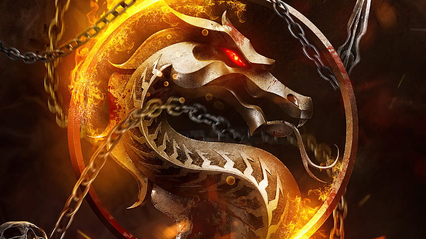 Mortal Kombat Logotipo Mortal Kombat fondo de pantalla
