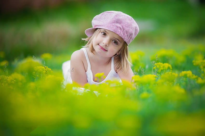 little girl, childhood, blonde, fair, nice, adorable, bonny, sweet, Belle, white, smile, Hair, girl, grass, comely, sightly, pretty, green, face, lovely, pure, child, graphy, cute, baby, , Nexus, beauty, kid, hat, roses, beautiful, people, little, pink, Prone, princess, dainty HD wallpaper