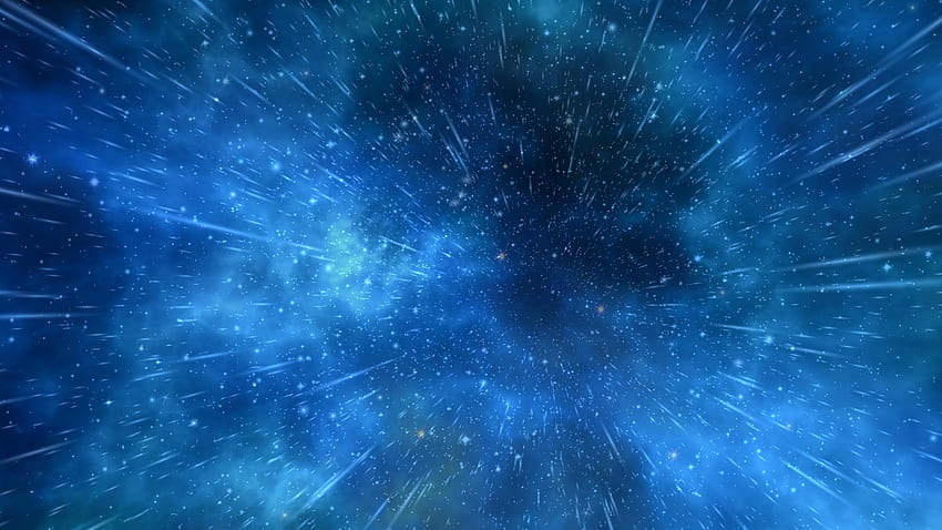 Langsung untuk Windows 10, 8, 7, Blue Universe Space Wallpaper HD