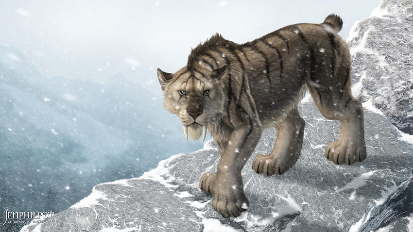 Did Sabercats Have Spotted and Striped Coats?