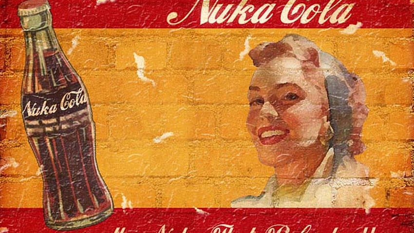 Fallout Vintage Nuka Cola Quantum - Микс HD тапет