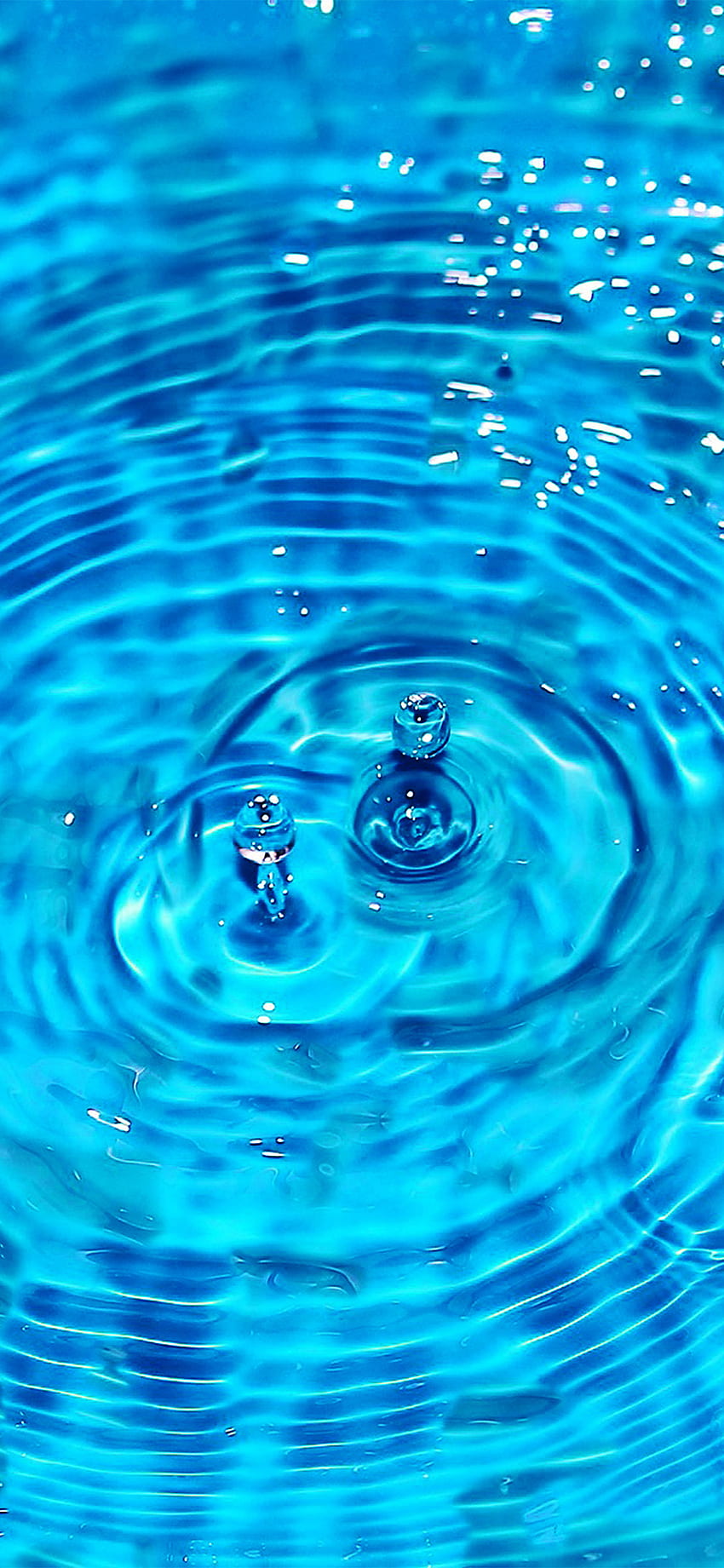 chłodna woda, upuszczać, niebieski, zasoby wodne, woda, ciecz, wodny, płynna bańka, fala, płyn, woda mineralna, Cool Aqua Tapeta na telefon HD