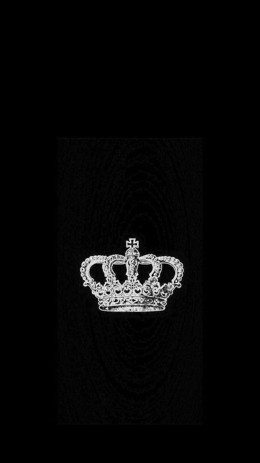 Black King Crown, King Crown iPhone HD phone wallpaper