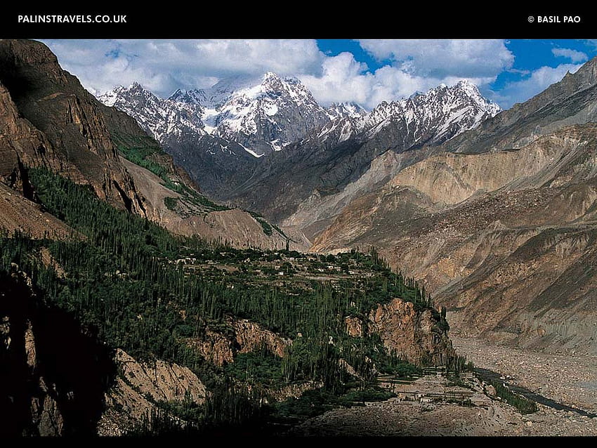 Palin's Travels: 히말라야, 카라코람 산맥, 파키스탄 HD 월페이퍼
