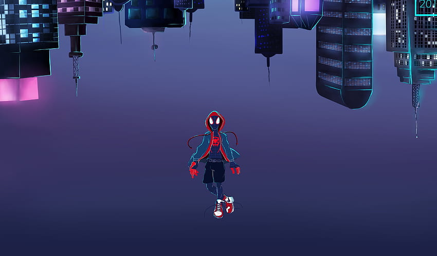 Spider-Man, Spider-Vers, Kunst HD-Hintergrundbild