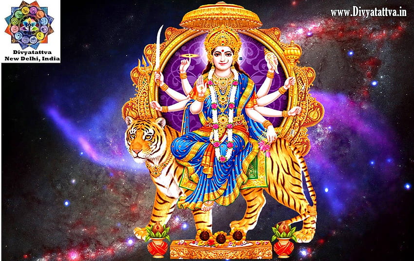 Divyatattva Astrology Horoscopes Psychic Tarot Yoga Tantra, Lord Durga HD wallpaper