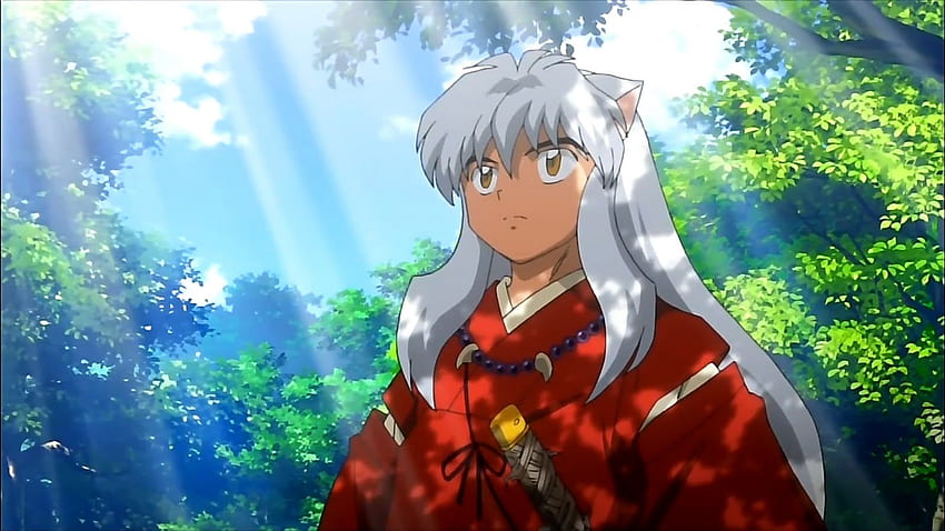 The Power of the Prayer Necklace in InuYasha, Romantic Anime Inuyasha HD wallpaper