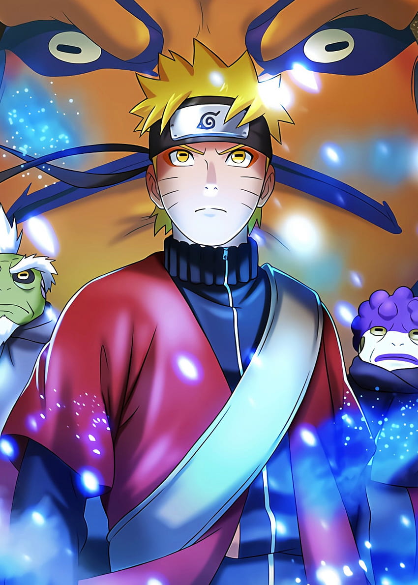 나루토 선인 모드' OnePieceTreasure의 포스터. 디스플레이. Naruto sage, Naruto uzumaki art, Naruto shippuden anime HD 전화 배경 화면