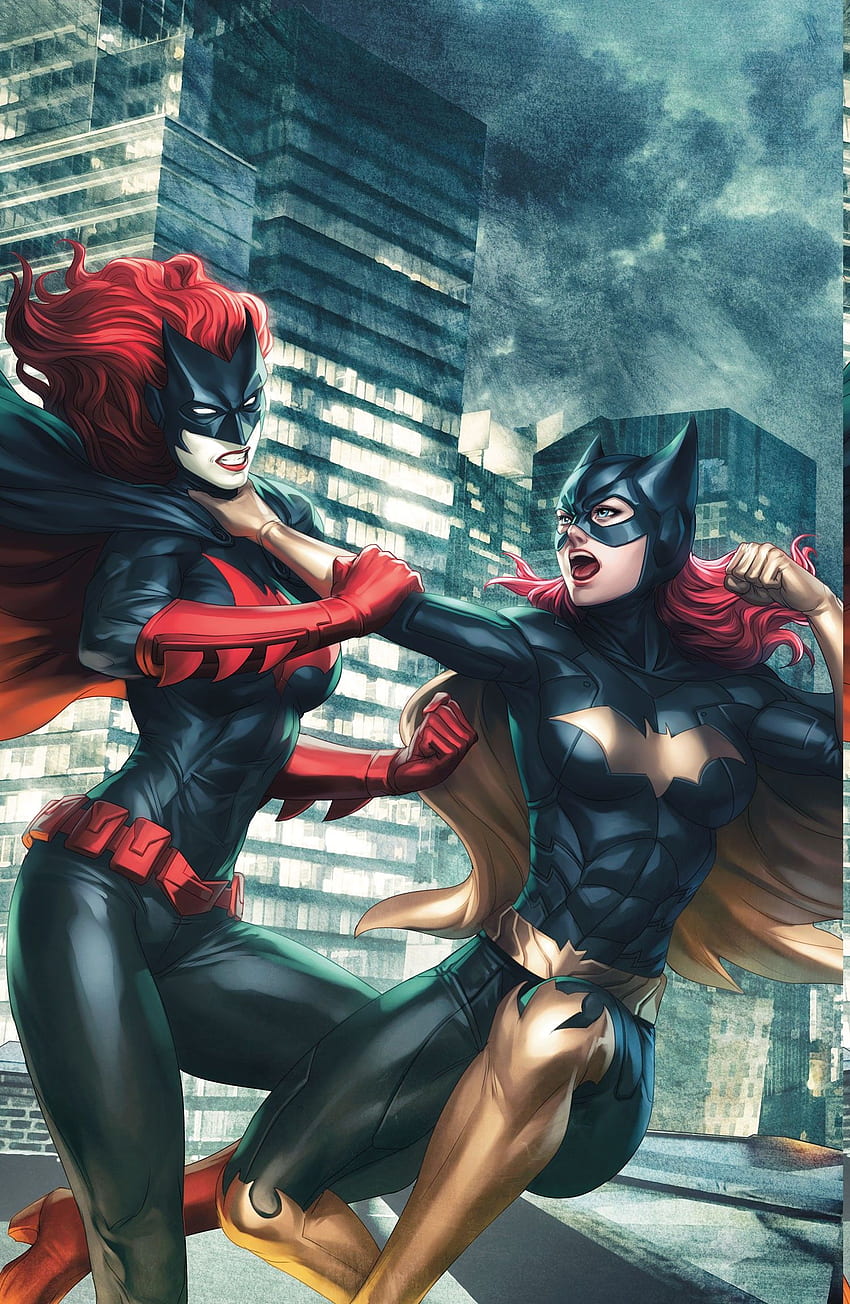Batgirl DC Comics Batwoman Superhéroes fondo de pantalla del teléfono