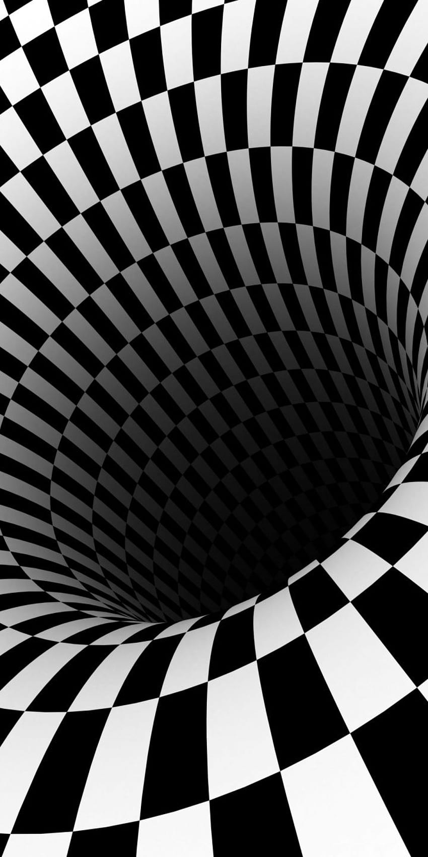 . Optical illusion , Optical illusions art, Optical illusions, Optical Illusion Black HD phone wallpaper