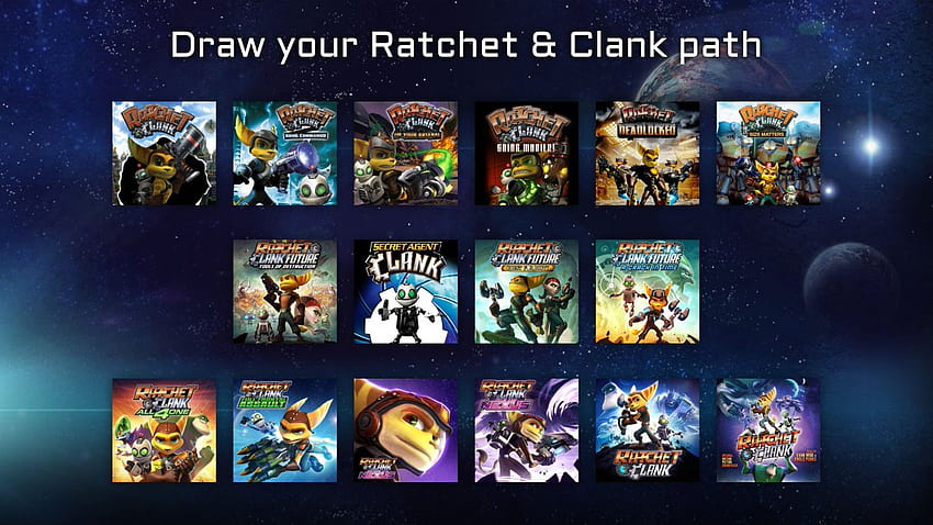 Insomniac Games - What direction has your Ratchet & Clank journey taken you? Shout out to for making this graphic! / Twitter, Ratchet & Clank Rift Apart HD wallpaper