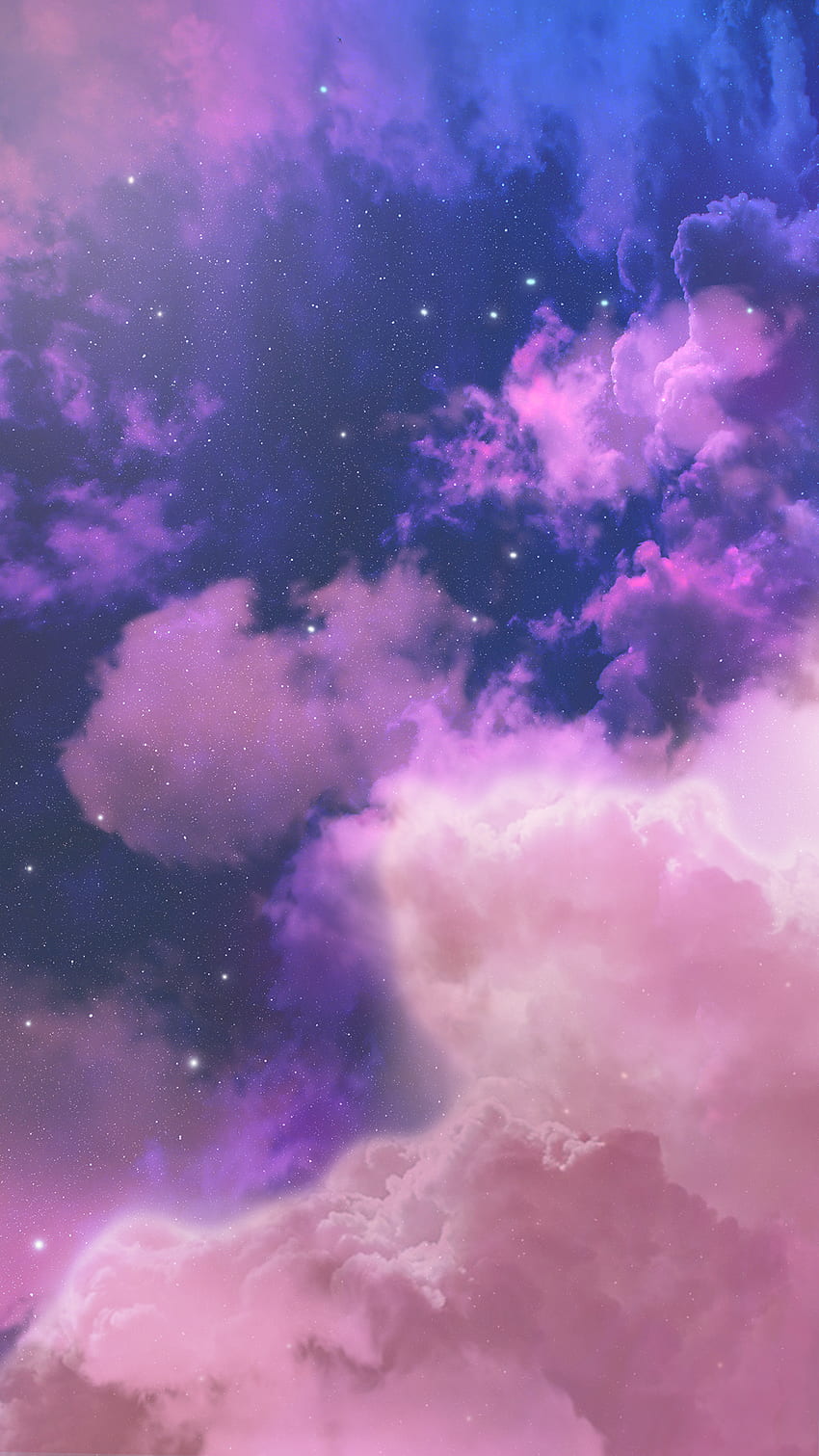Himmel, Lila, Wolke, Violett, Pink, Atmosphärisches Phänomen. Galaxie iphone, lila, lila iphone HD-Handy-Hintergrundbild
