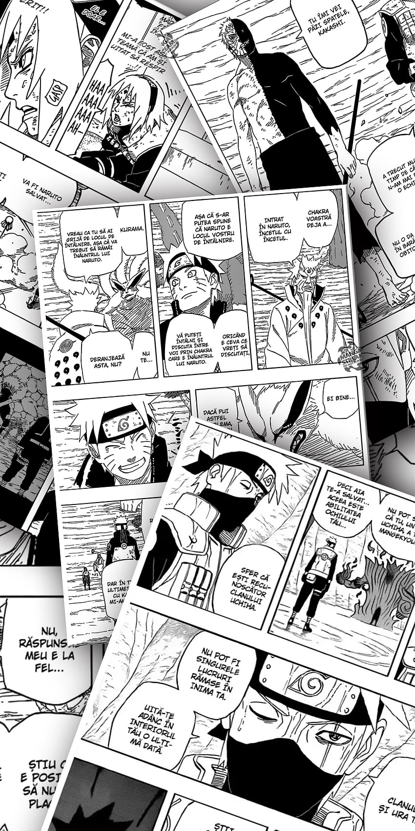 Naruto Manga, Sasuke, Kakashi, Shonen, Obito, Anime HD-Handy-Hintergrundbild