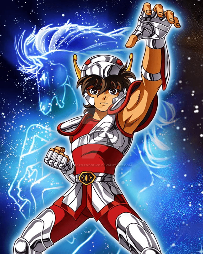 Pégase Seiya, Saint Seiya Pégase Fond d'écran de téléphone HD