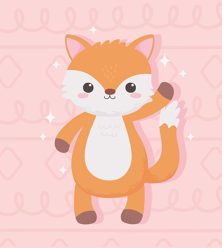 Cute cartoon fox HD wallpapers | Pxfuel