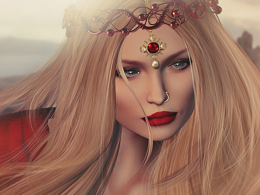 Girl Blonde Jewelry Hair Hd Wallpaper Pxfuel