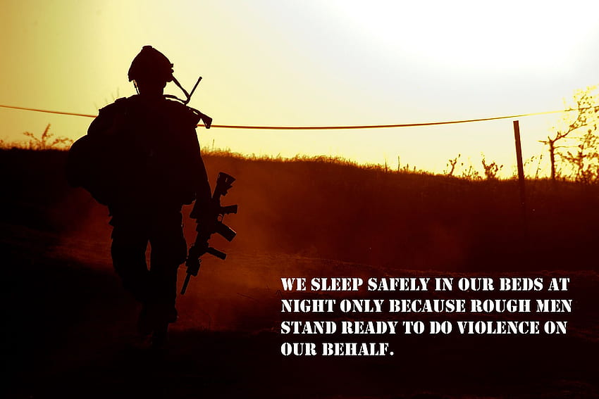 Military Quote. QUOTES OF THE DAY, US Military Inspirational HD wallpaper