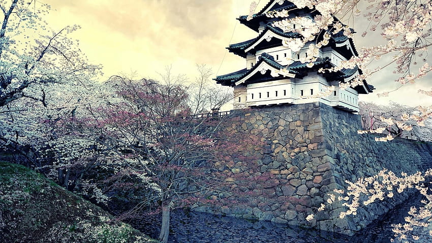 Hirosaki Castle Japan PC and Mac , 2560X1440 Japanese HD wallpaper