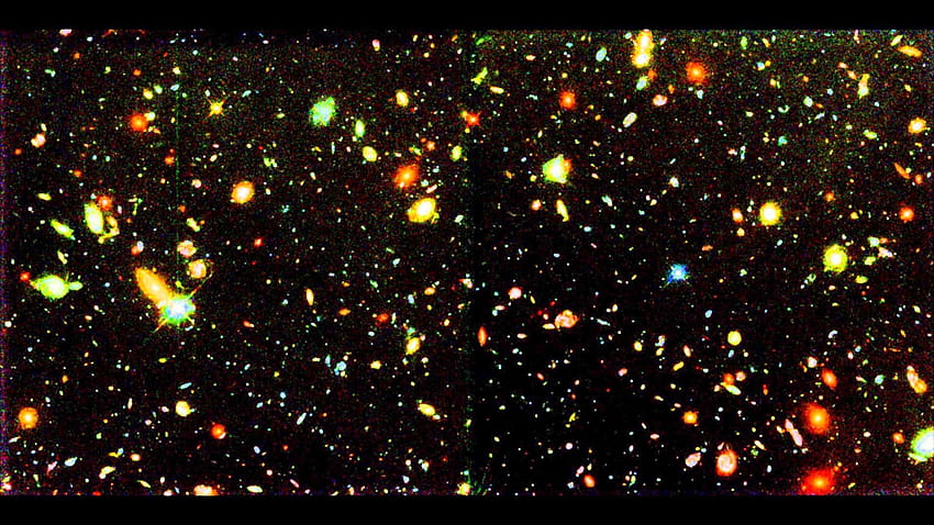 Hubble Deep Field, Deep Field Space Ultra Tapeta HD