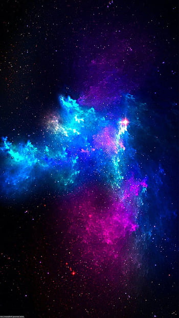 blue galaxy wallpaper hd