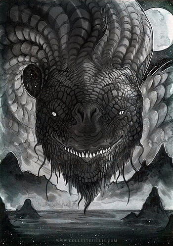 JÃrmungandr Norse Dragon stock vector Illustration of mythology   119804531