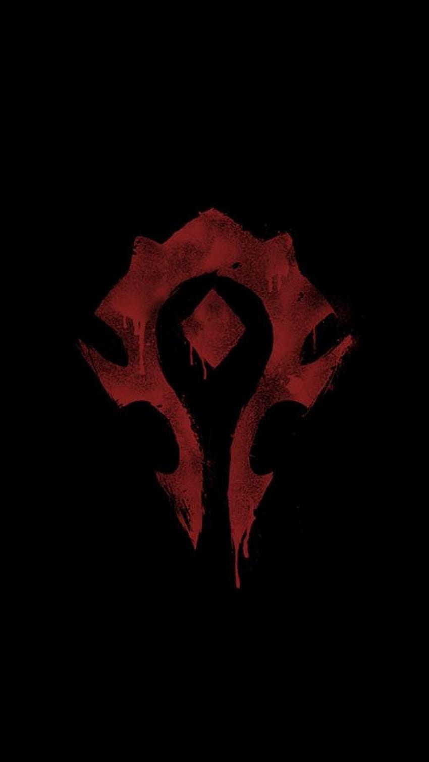Horde Logo , Background t, World of Warcraft Logo HD phone wallpaper