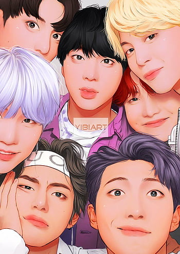 Bts animated HD wallpapers | Pxfuel