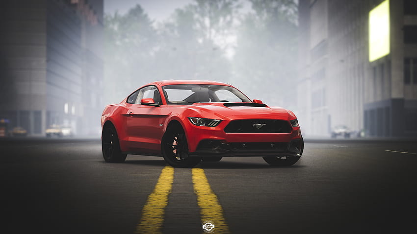 Ford Mustang, The Crew 2, videogame papel de parede HD