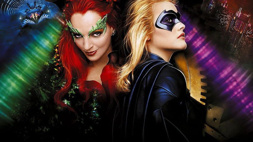 Batman & Robin ve Arkaplan, Uma Thurman Poison Ivy HD duvar kağıdı