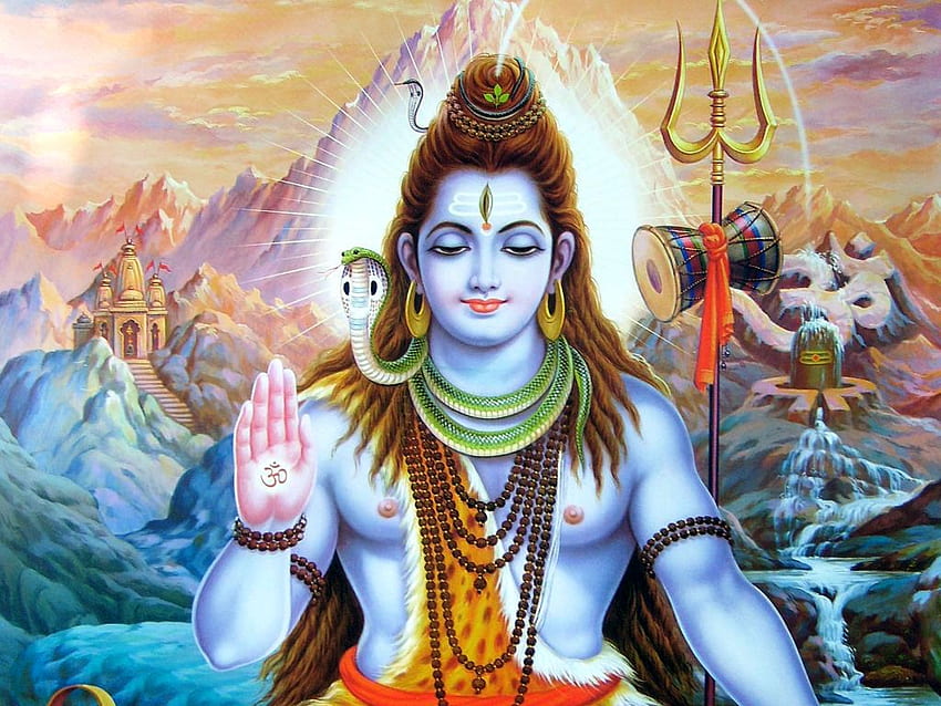MahaShivaratri 2013 2014, Shiva Paintings HD wallpaper