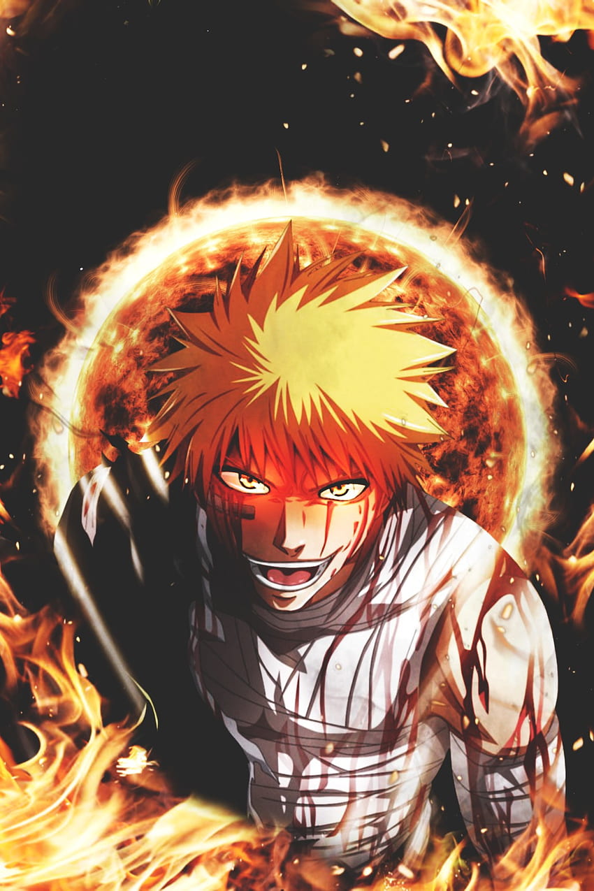 Ichigo Kurosaki, heat, art HD phone wallpaper | Pxfuel