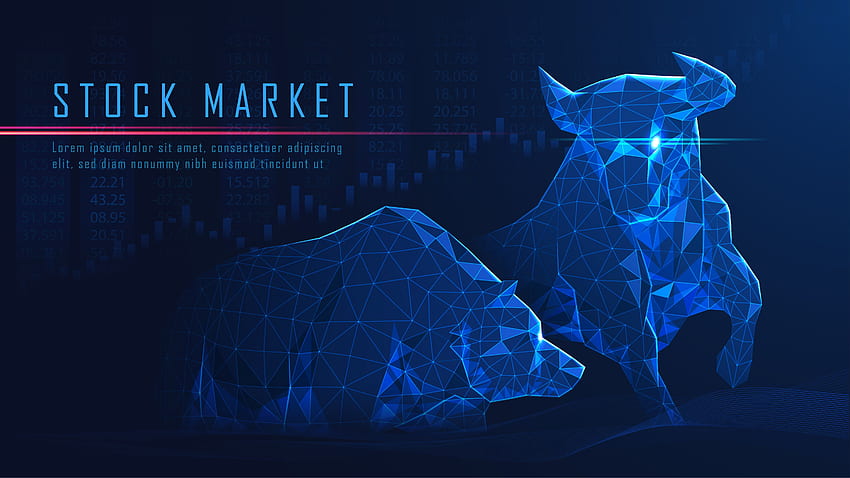 Stock bull market design concept background, AI Generated. 26843816 Stock  Photo at Vecteezy