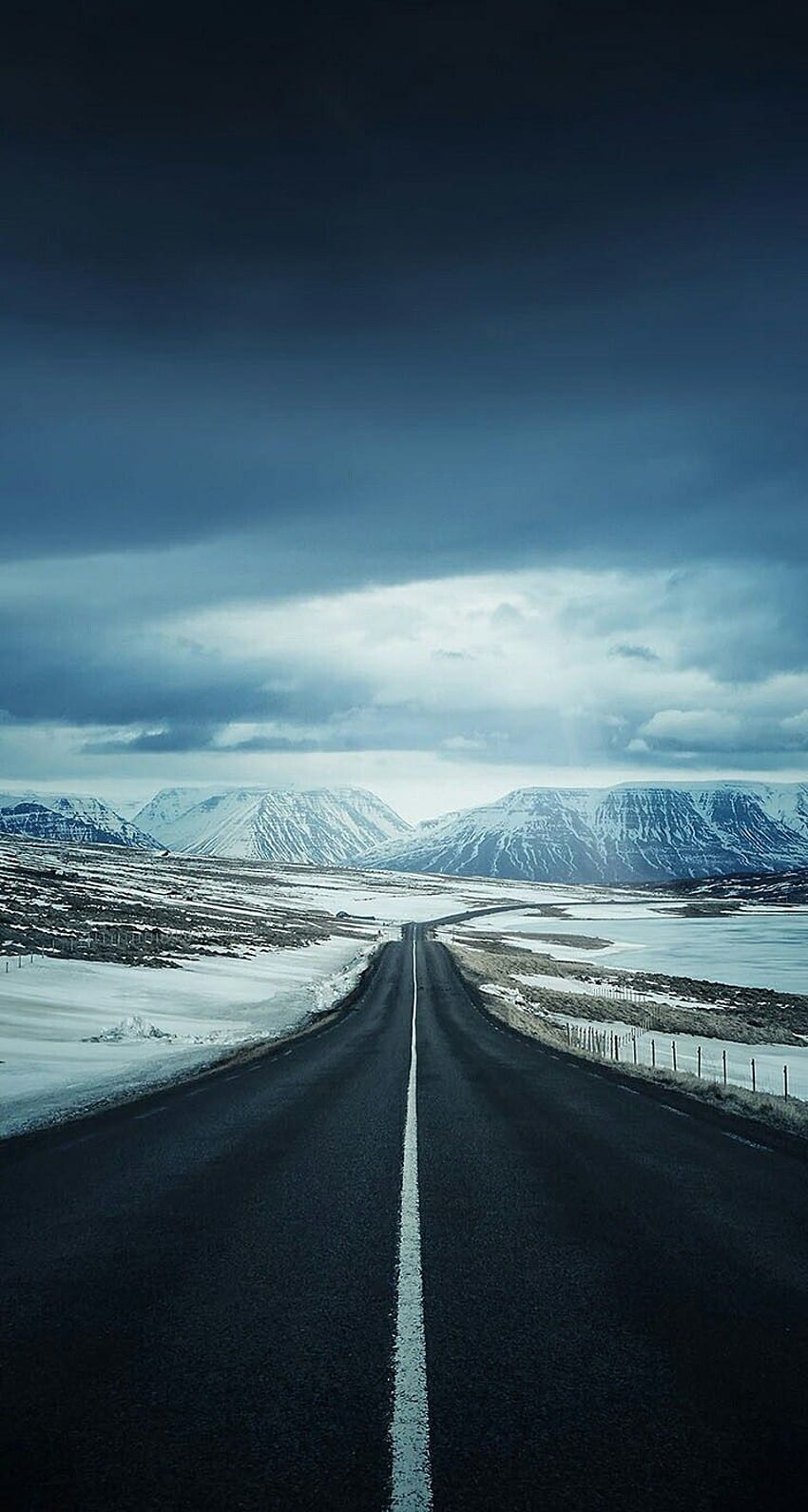 Winter road . Путешествия, Природа, Обои для iphone HD phone wallpaper