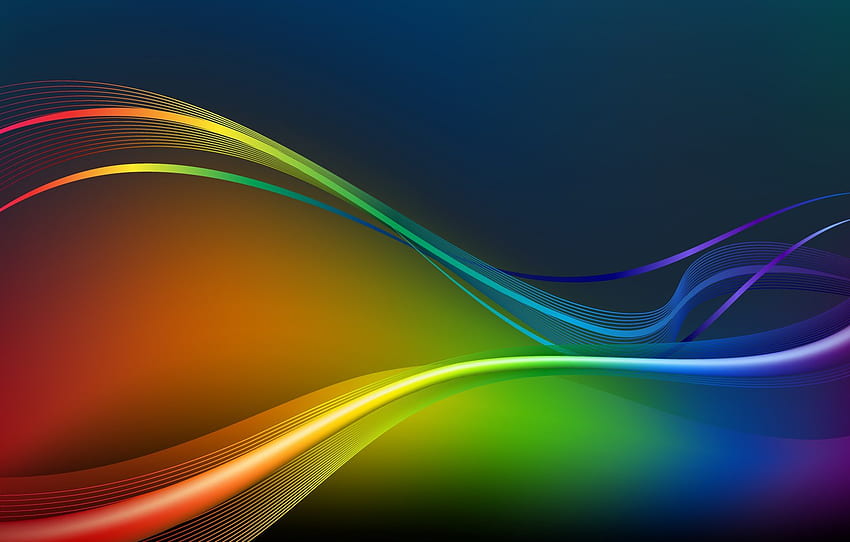 Green, Red, Yellow, Blue, Wave Energy - Blue Green Red Waves, Orange Blue Green HD wallpaper